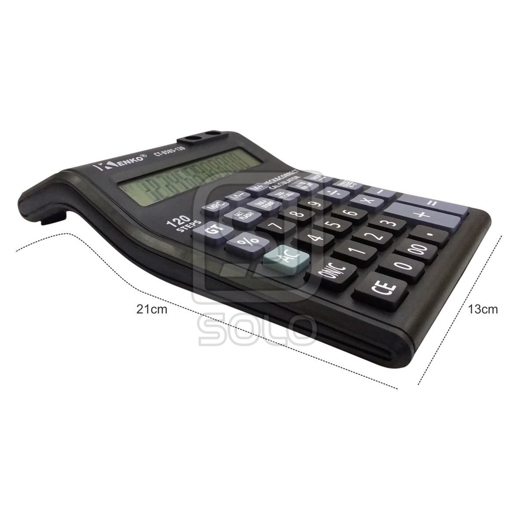 

Terlaris ✨ - Kalkulator Kenko CT 8585 Dua Layar 12 Digit Electronic Calculator3.1.23