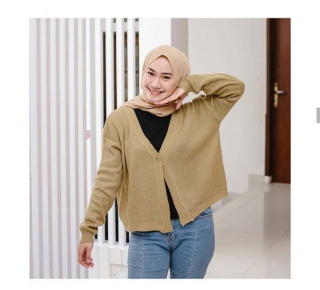 LUNA KNITE CARDY | RAJUT MURAH WANITA