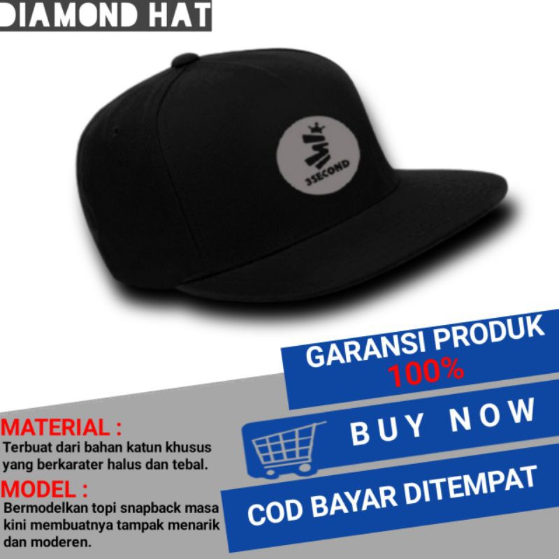 TOPI PRIA WANITA DISTRO ORIGINAL BASEBALL SNAPBACK NBA KOREA TALI PANJANG KEREN 3SCND A1