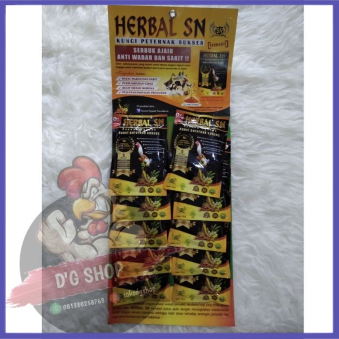 

✔ COD ✔ Obat Jamu Ayam Jago Aduan Herbal SN
