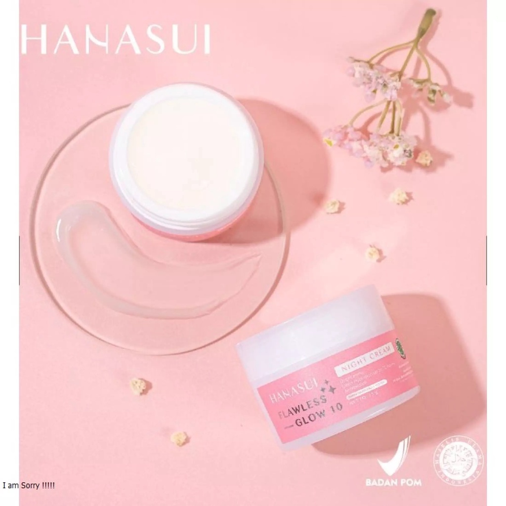 Hanasui Flawless Glow 10 Day Cream 15GR