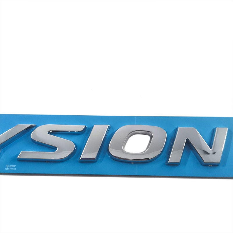 1pc Stiker Emblem Logo ELYSION Bahan ABS Untuk Bagasi Belakang Mobil HODAN ELYSION