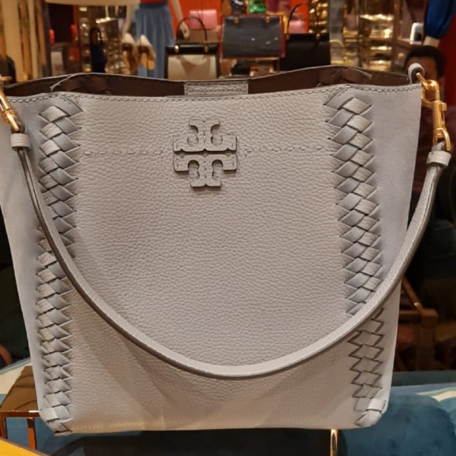 Tory Burch Mcgraw Woven Seam Hobo