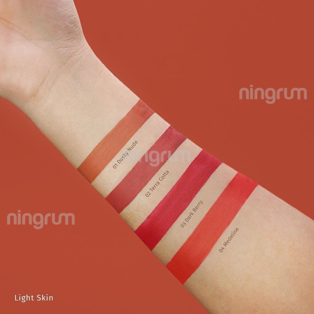 Ningrum Implora x Relaxa Matte Lipcream Limited Edition | Implora Lip Cream New Relaxa Cherry Lemon | Implora Urban Lip Cream Matte 100% Original - 5102