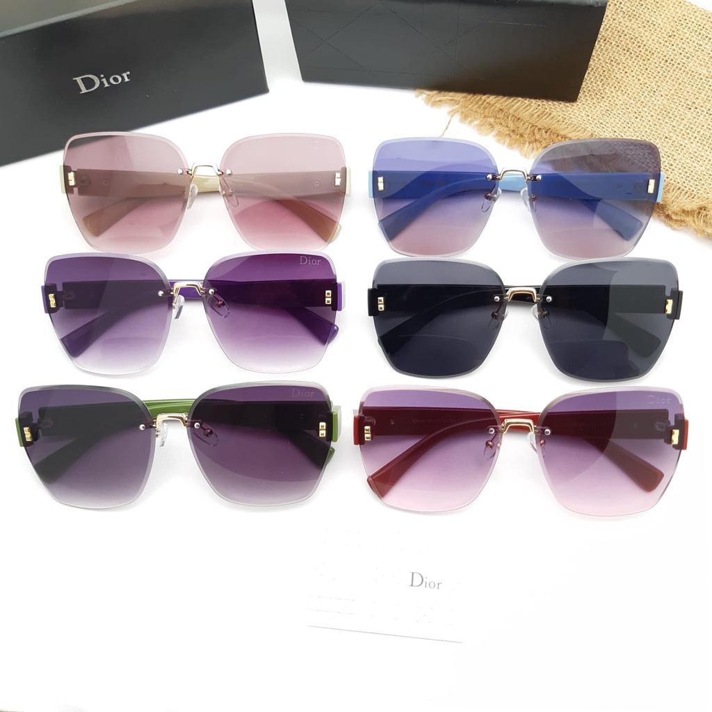 Termurah se-Shopee Kacamata Wanita D!or 23005 Size 54-15-145 Fashion Cewek Kekinian Mewah