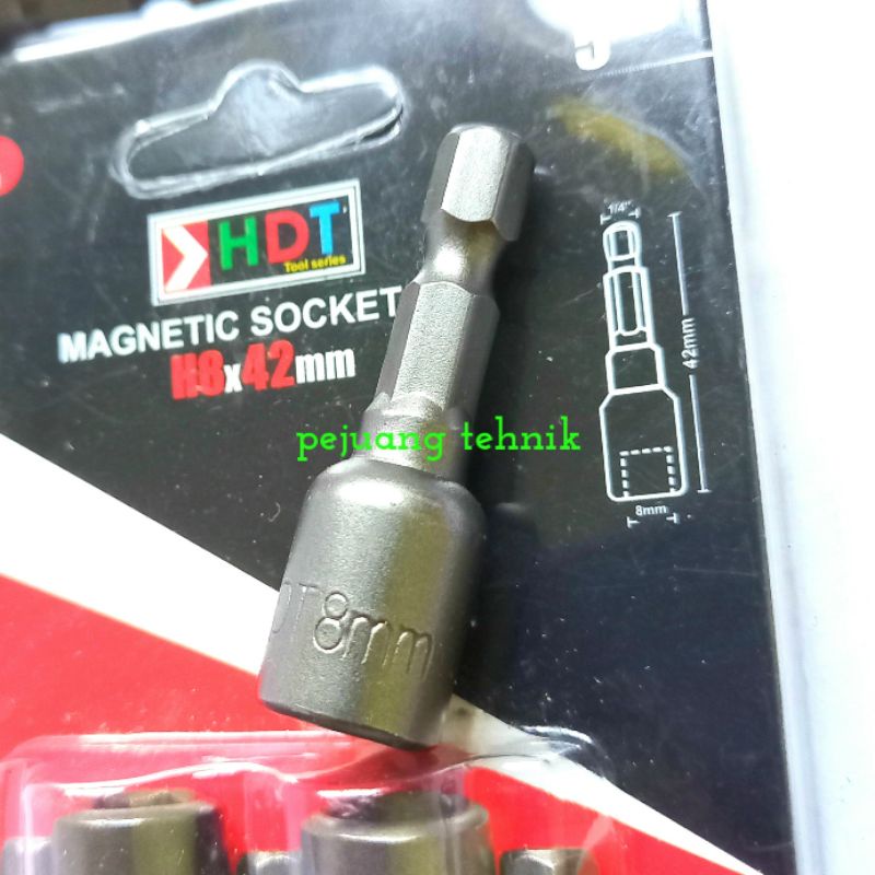 mata obeng baut rofing baja ringan 8mm