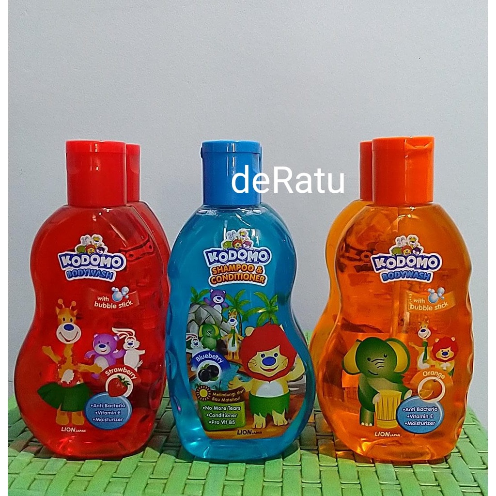 Sabun bayi Kodomo / kodomo body wash shampoo conditioner bayi -200ml