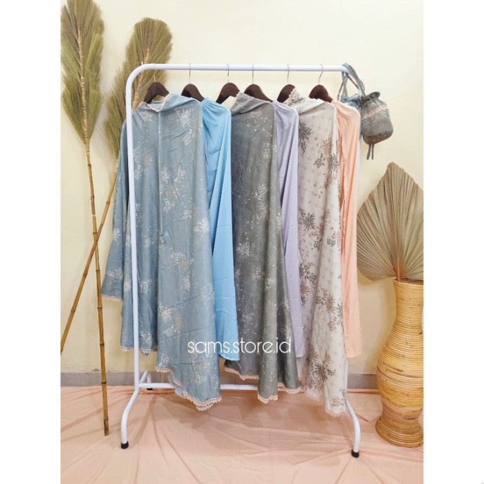 New Mukena Sutra Silky Premium Mukenah Armany Dewasa Cocok Untuk Trave