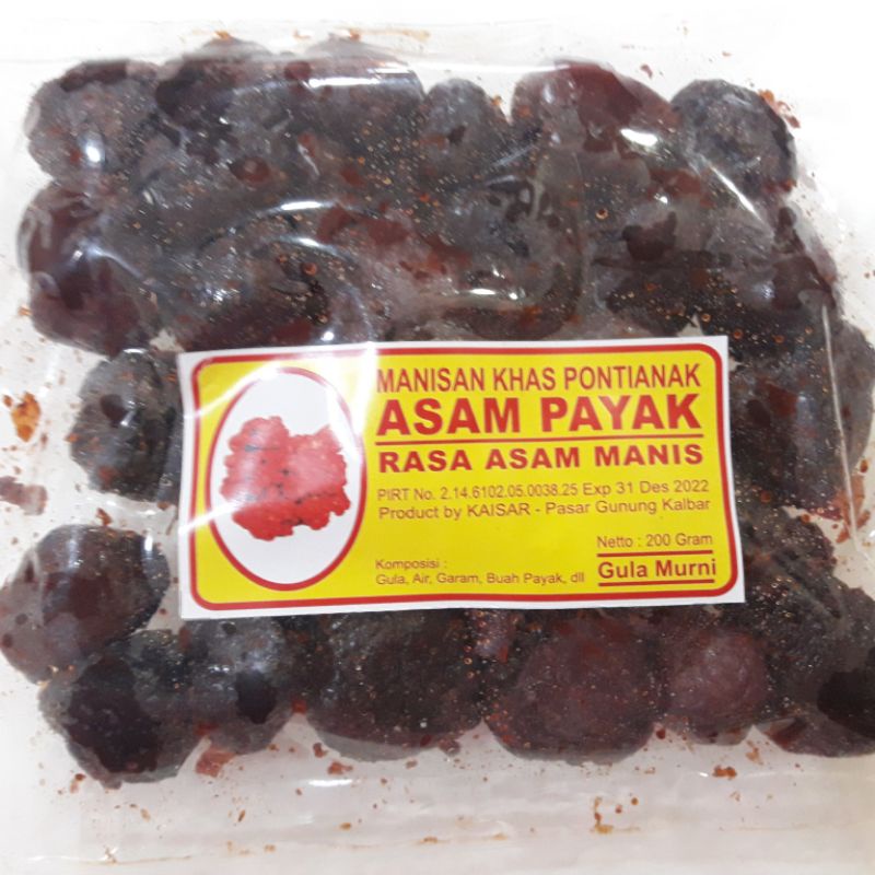 

MANISAN ASAM PAYAK KERING ATAPSON ATAPSENG KAISAR KHAS PONTIANAK