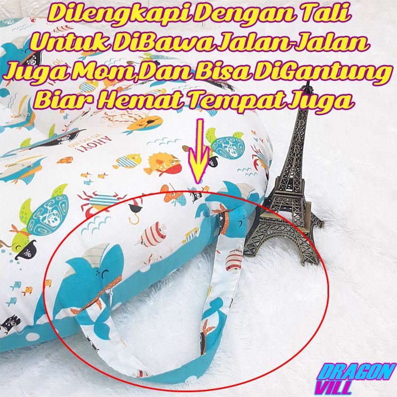 Sofa Bayi Gesper Pengaman /sabuk pengaman bayi / baby launcer free bantal dan tas mika