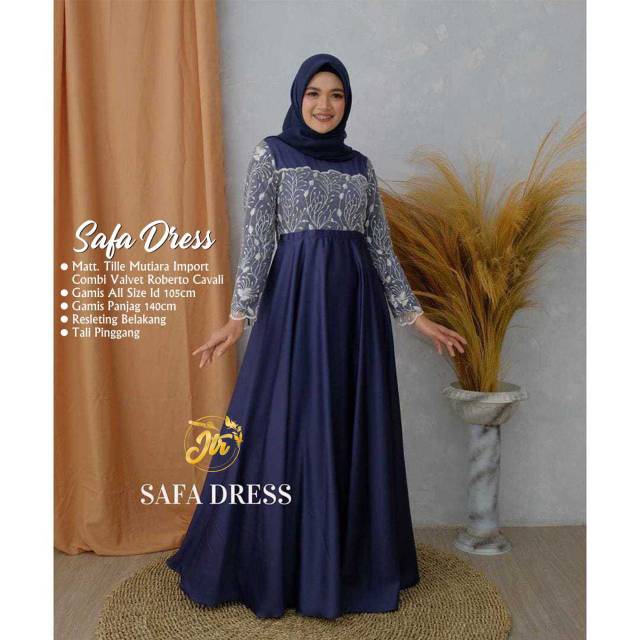 SAFA DRESS ,GAUN PESTA