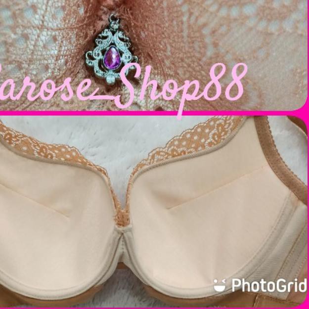 ➢ BRA | BH ELENA FASHION E 24463 ORIGINAL | Bh sayap lebar renda Cup D Busa tipis Kawat Kait 4 ◘
