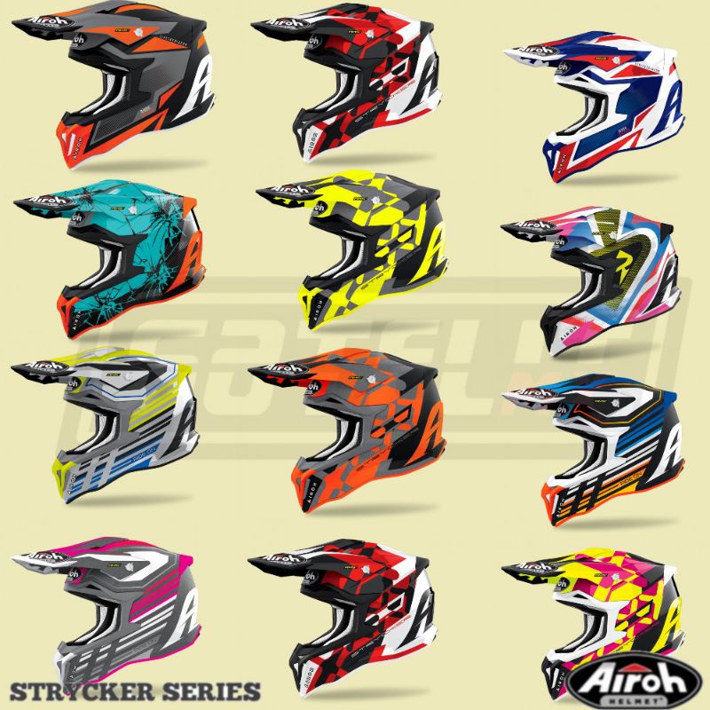 HELM AIROH STRYCKER, HELM AIROH ORIGINAL