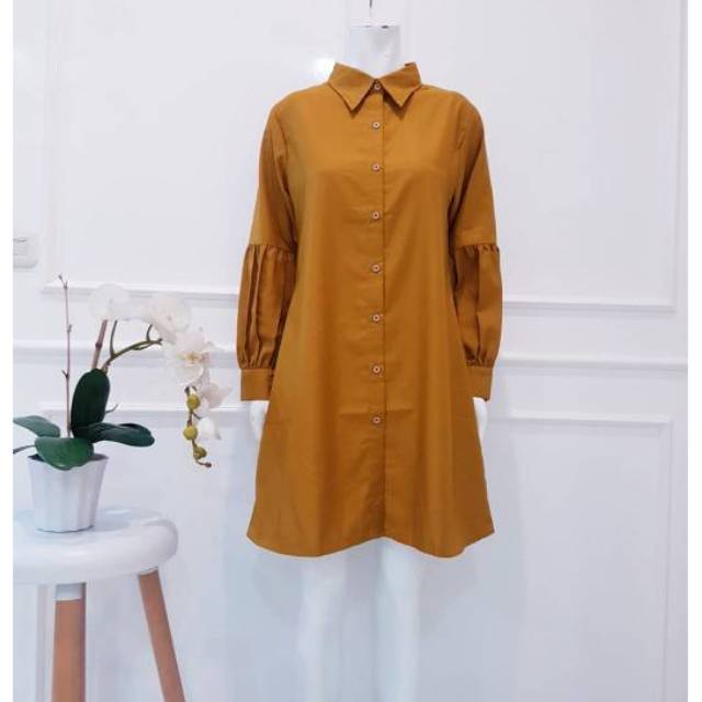Tunik kemeja by edness kayla