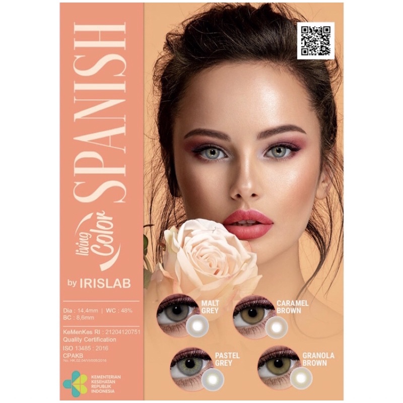 Softlens Spanish by Living Color Irislab NORMAL ONLY dia 14,4