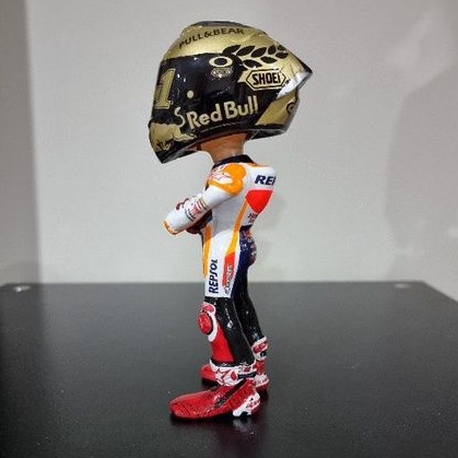 Miniature MotoGP Figure Marc Marquez93🇪🇸Honda Repsol. World Champion 2019. Special design. Detailed.
