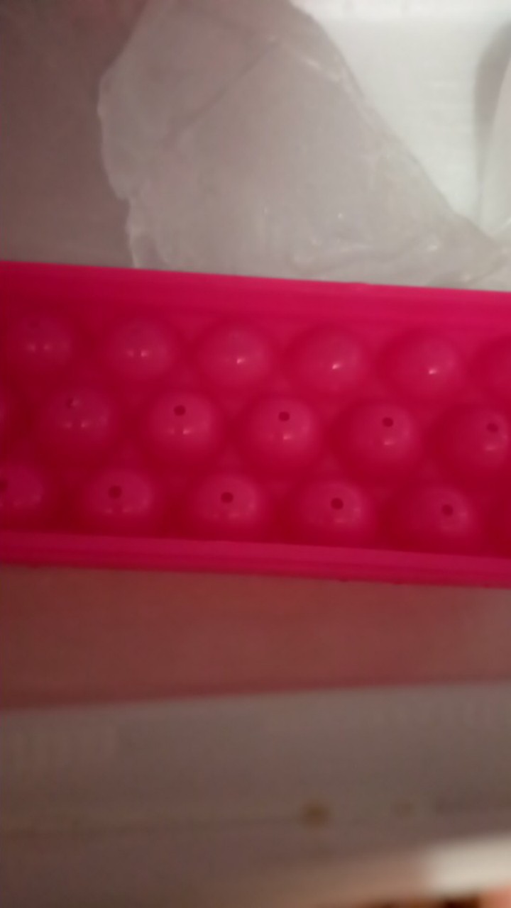 Ice Ball Tray / Cetakan Es Batu Bentuk Bola / Puding Jelly Telur Puyuh