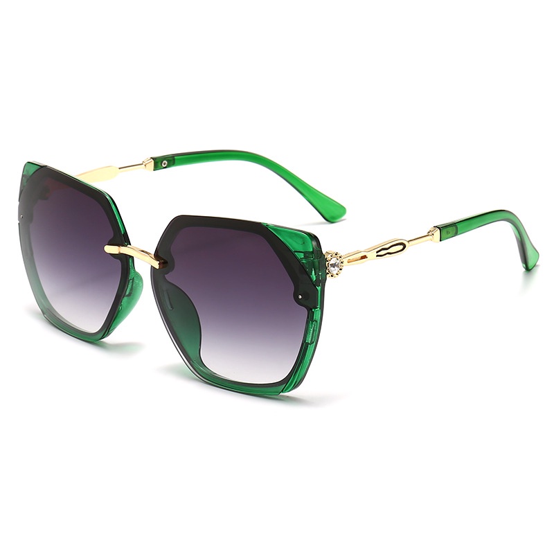 Kacamata Hitam Pelindung UV Bentuk Poligon Serbaguna