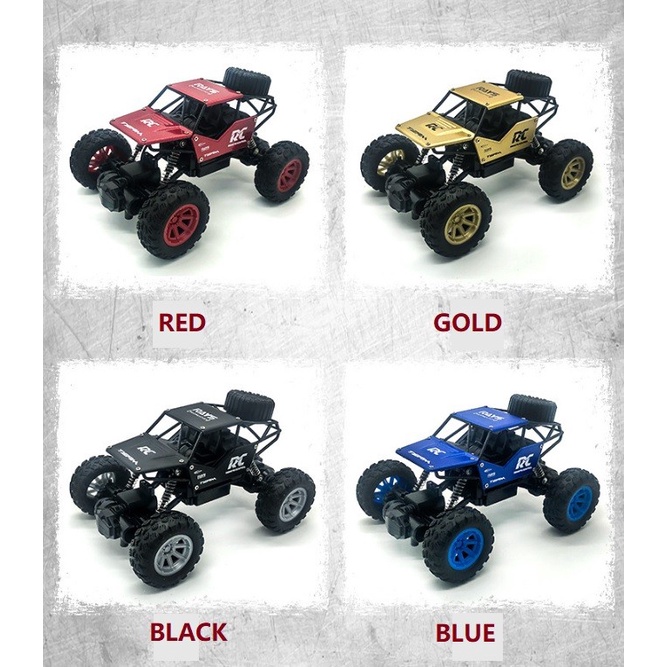 Mobil Remote Control Remot Kontrol Offroad Body Metal 1:18 Rock Crawle