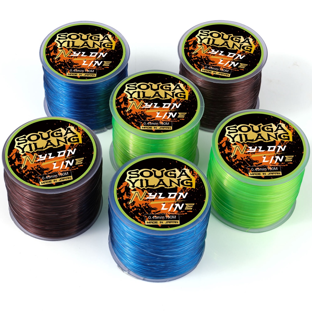 Sougayilang 500M Fishing Line Lift 10KG Strong Fishing line with Free 150M Fishing LIne Buy 1 Get 1 Free