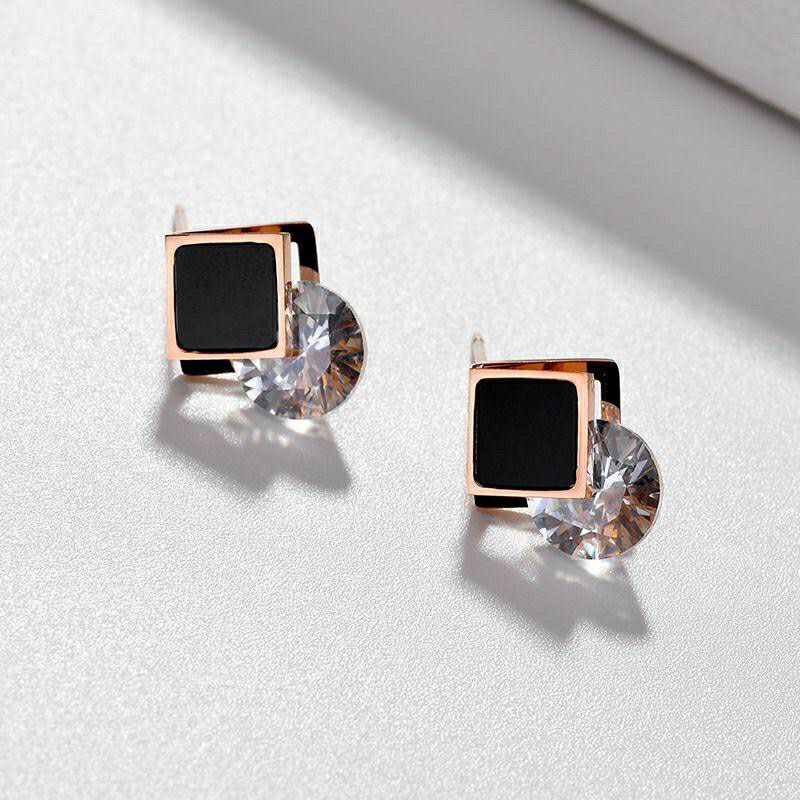 Anting Titanium Asli Fashion Korea Stylish Anti Karat dan Alergi