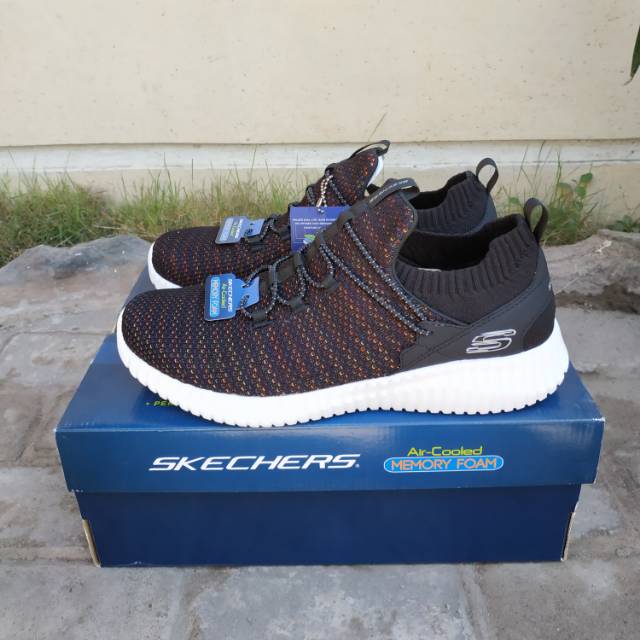 skechers air cooled memory foam elite flex