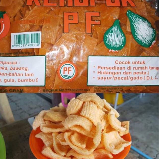 

Kerupuk PF 500 gram