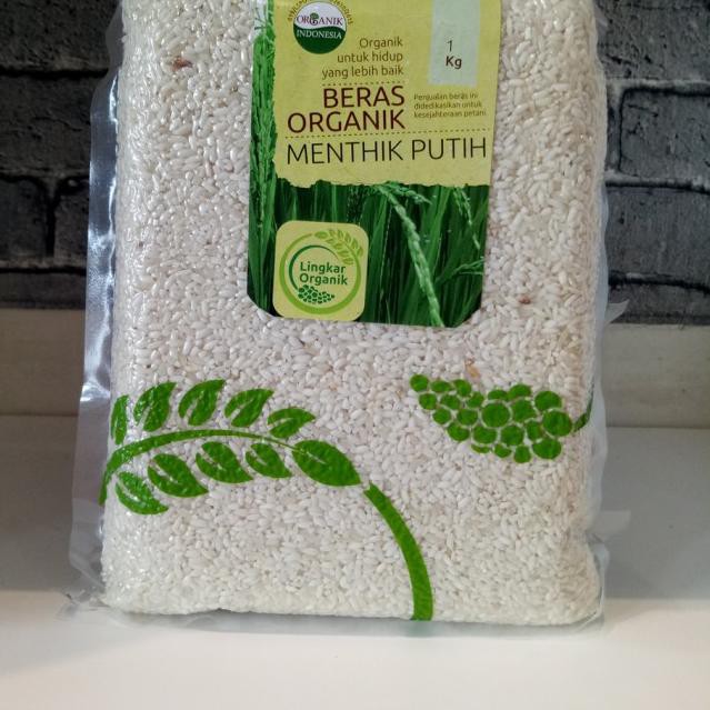 

Flash Sale!! KODE-234 Beras organik kemasan vakum 1 Kg beras lingkar organik