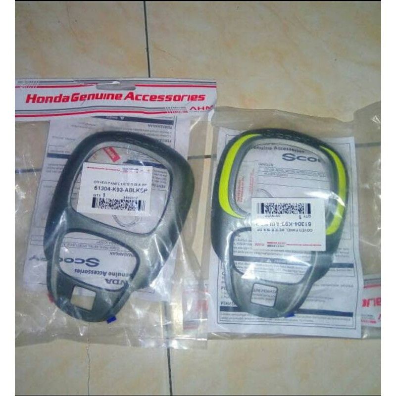 Cover Panel Meter Hiasan Spido SpeedoMeter Scoopy 2017 2018 2019 2020 Original Honda