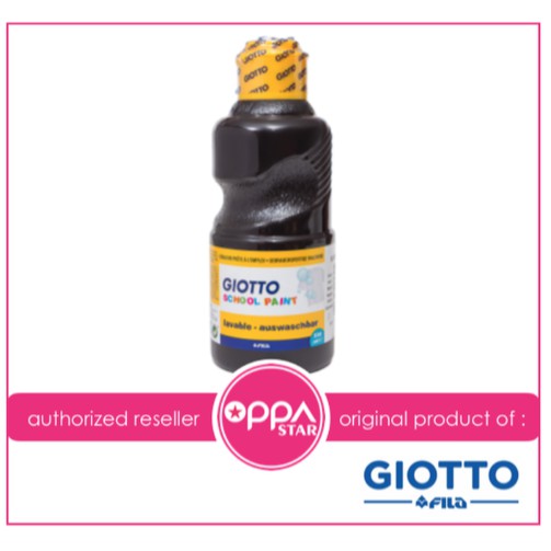 

Giotto School Paint 250 ml Black Hitam