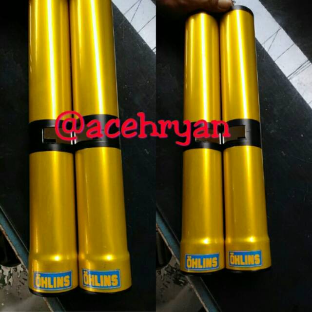 COVER SHOCK NEW VIXION versi COAKAN stiker OHLINS new vixion LIGHTNING NEW VIXION ADVANCE
