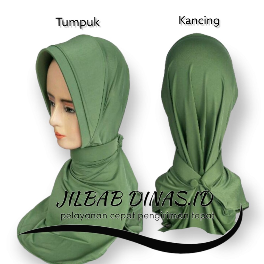 Lilystore- Jilbab Dinas Persit / Kowad/Satpol Pp/Jalesenastri/ Biru Bca/ Biru Elektrik
