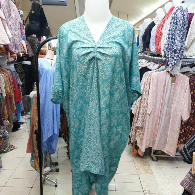 Kaftan Batik Katun Paris Lembut/kaftan Wanita+tunik Batik