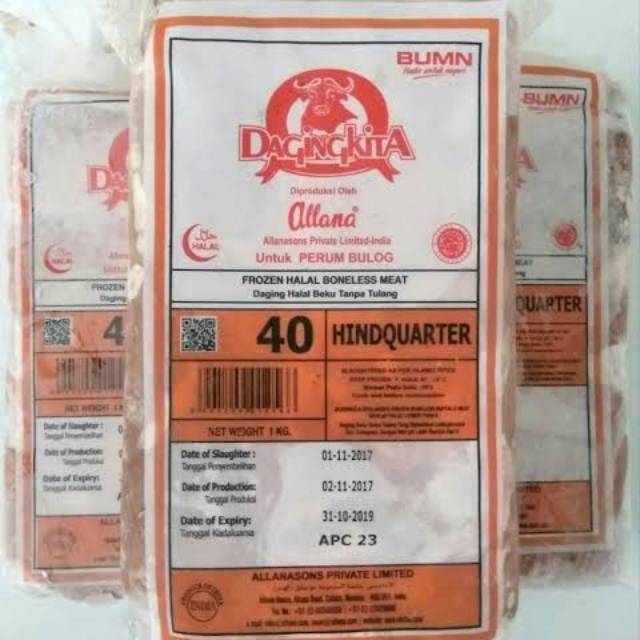 

Daging Beku 1 kg