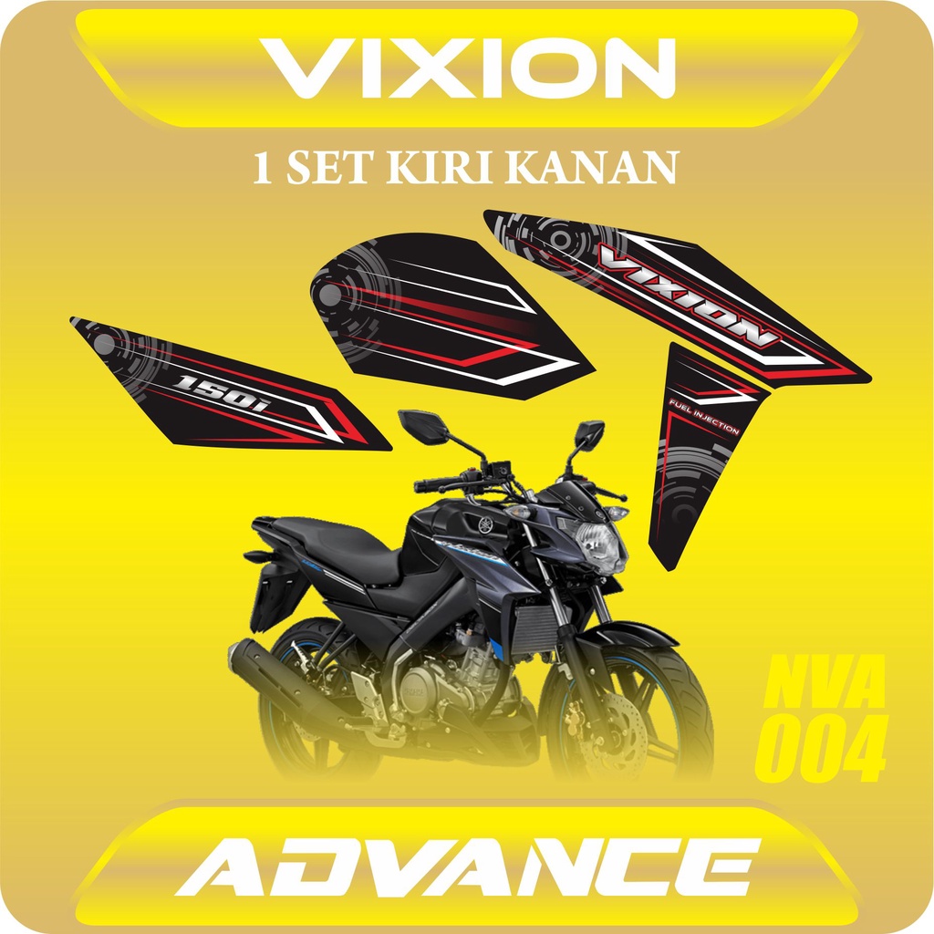 VIXION VARIASI LIS STIKER / STRIPING VARIASI MOTOR / YAMAHA VIXION VARIASI STICKER ADVANCE