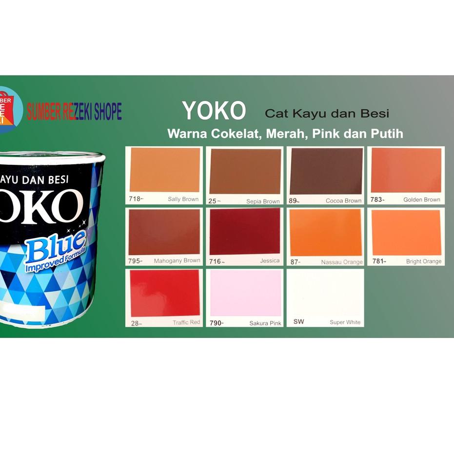 

TREN MASA KINI ➤ Cat Minyak Besi,kayu,Plastik Warna Coklat,Merah,Pink,Putih YOKO Avian Brands#