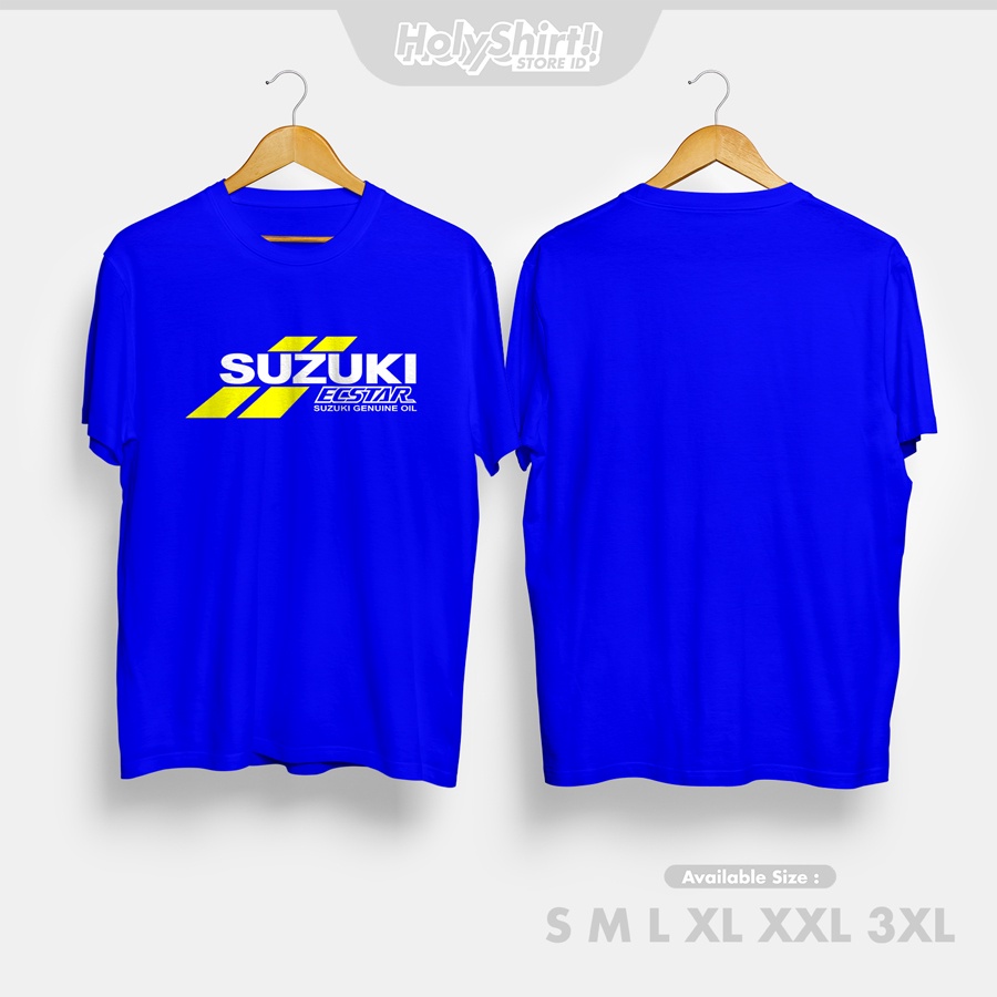 Kaos Baju Racing Suzuki ECSTAR MotoGP Team Kaos Otomotif