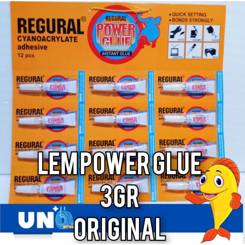 LEM POWER GLUE REGURAL ORIGINAL 3gr