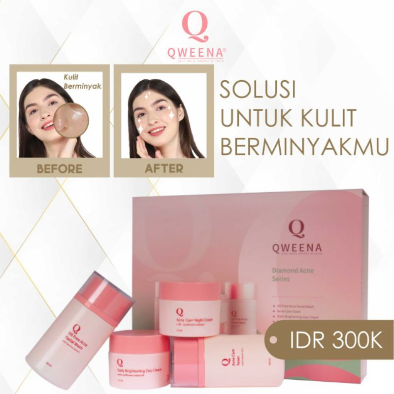 Qweena Diamond Acne Care (Full Package)