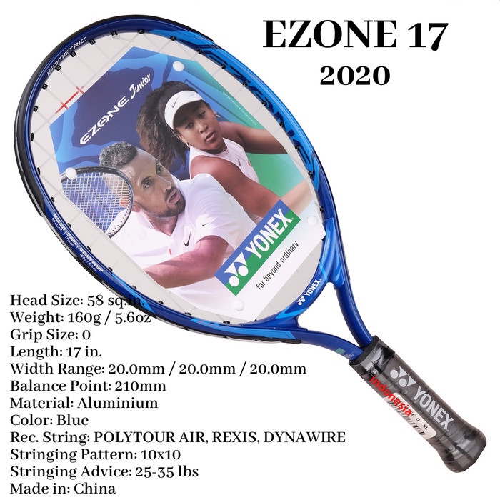 EZONE JUNIOR 17 Deep blue 2020 Yonex - raket tenis