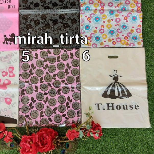 

❂ 15 LEMBAR KANTONG PLONG MOTIF JUMBO TEBAL 40X50CM. PLASTIK PLONG POND OLSHOP ONLINE SHOP ♘