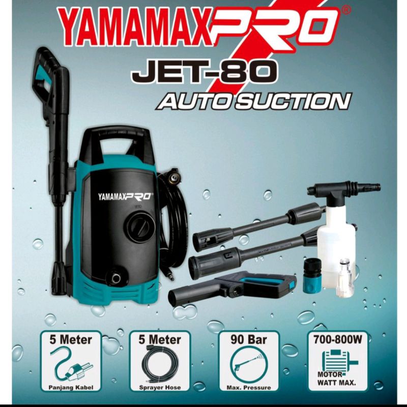 JET CLEANER JET-80 YAMAMAX-PRO BEST QUALITY
