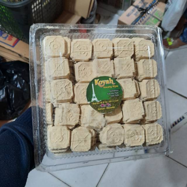 Kue satu/satru/koya/koyah kacang ijo/hijau 1200 gram | kue khas lebaran