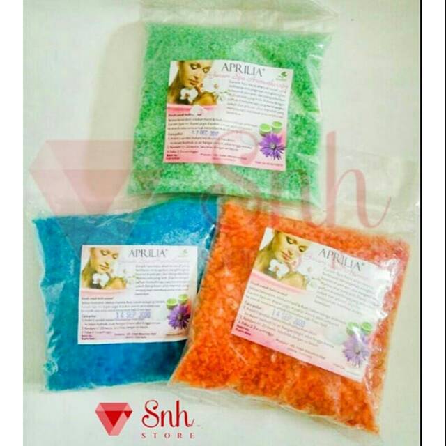 Aprilia Salt Bath 1000g/Garam Spa murah/Garam mandi murah/Garam mandi spa kiloan/garam mandi kiloan