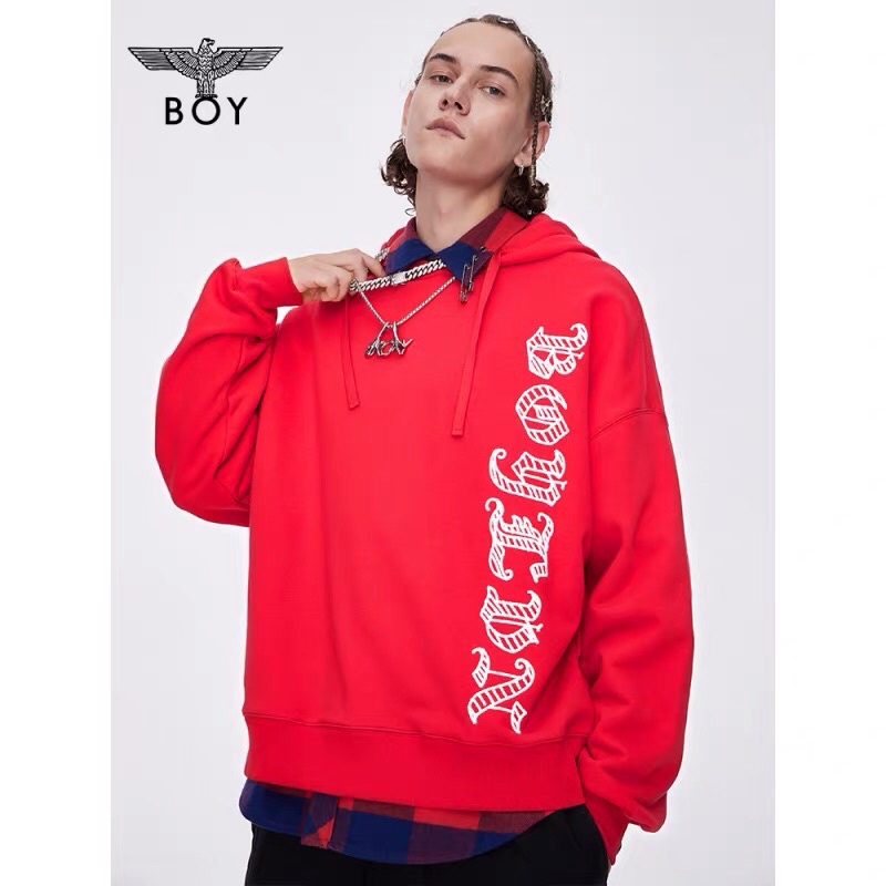 BOY74 SWEATER HOODIE BOY LONDON PRIA WANITA ASIA EROPA FULL BORDIR