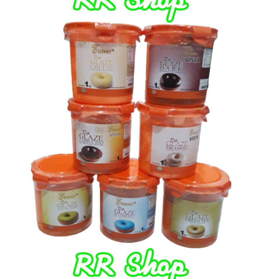 

Produk Keren PDZ7K Dip Glaze Elmer 1kg All Varian | Topping donat | Glaze | Spread | glaze murah | e