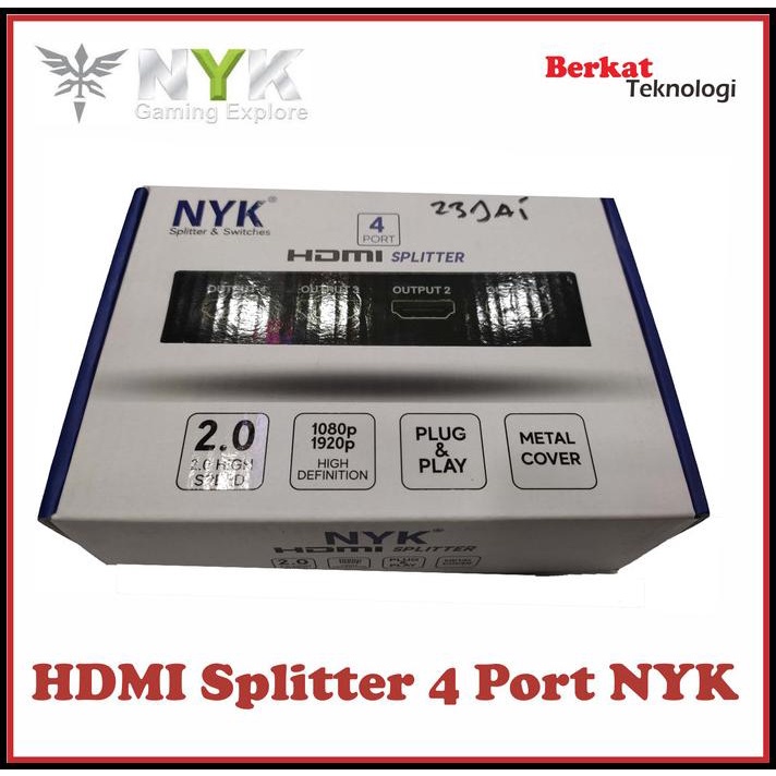 Hdmi Splitter 4 Port Nyk