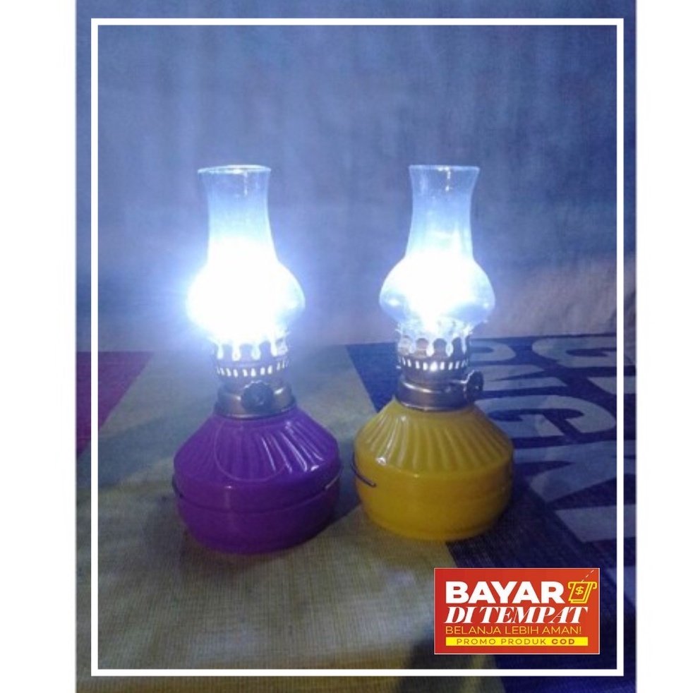 lampu jadul antik gantung - lampu teplok baterai - lampu semprong batrei - lampu ublik dinding rumah