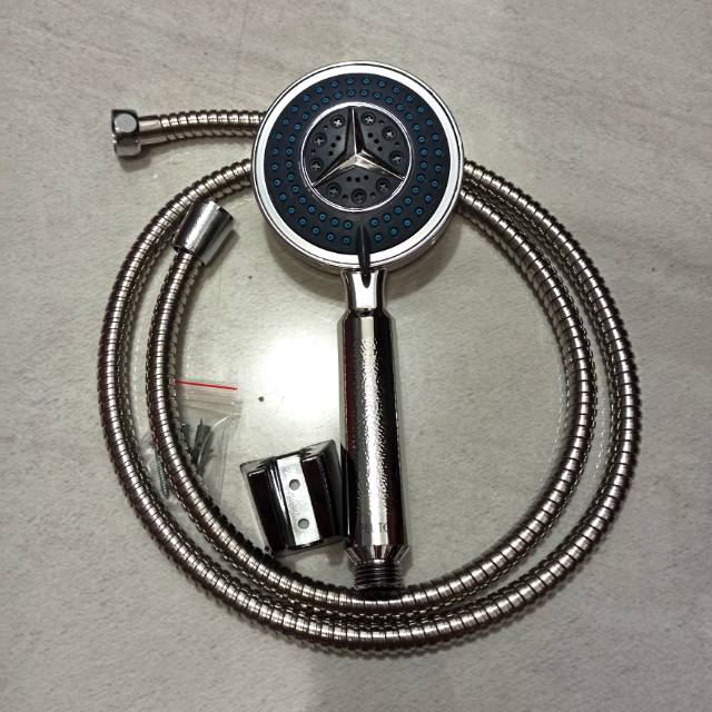 Shower mandi set hand shower chrome bagus