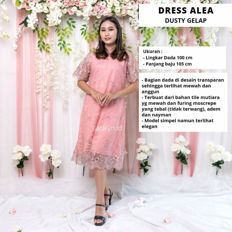 DRESS BRUKAT ALEA PESTA WANITA